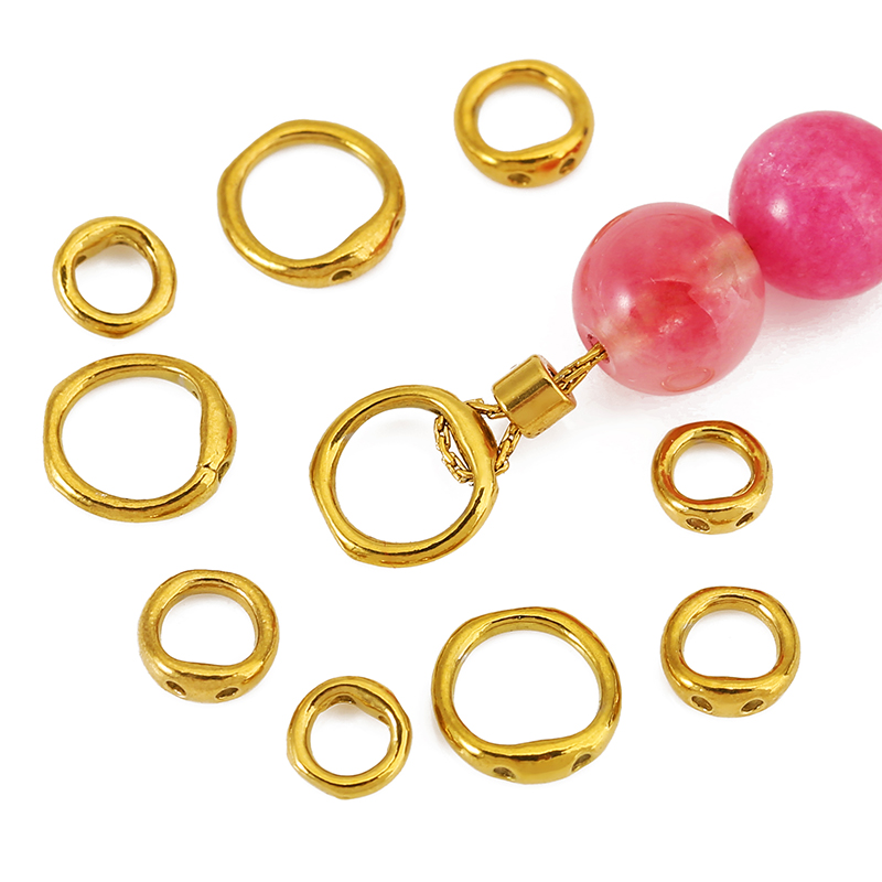 Jewelry Making Equipment - อุปกรณ์ทำเครื่องประดับสแตนเลส 30 ชิ้น ขนาด 5/6/8 มม.
