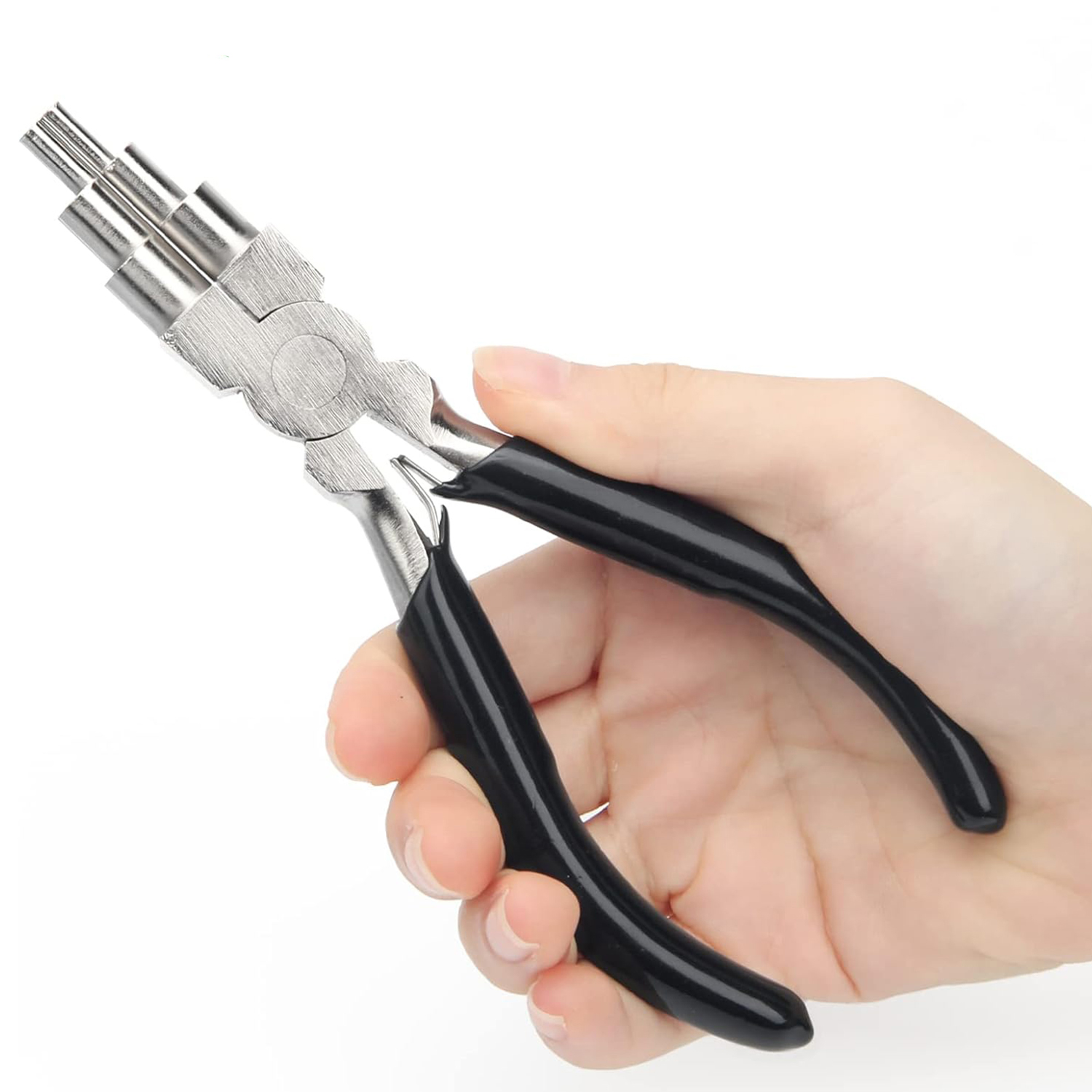 Jewelry Plier Set - คีมทำห่วงลวด 6 ขั้นตอน ด้ามจับกันลื่น ขนาด 3-10