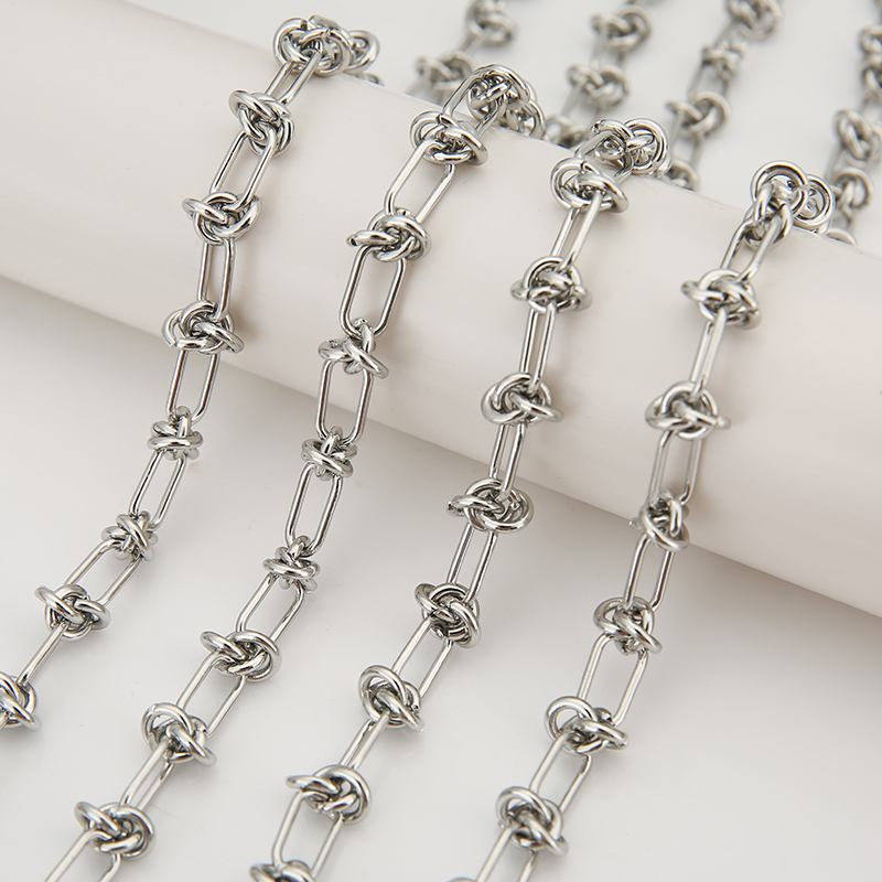 Jewelry Making Knots - 1 เมตรสแตนเลส Tie A Knot Big