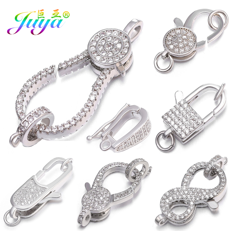 Jewelry Making Equipment - Juya DIY ไข่มุกตกแต่งตัวยึดอุปกรณ์สกรูกุ้งก้ามกราม Clasp อุปกรณ์เสริมสําหรับผู้หญิงเย็บปักถักร้อยลูกปัดเครื่องประดับทํา