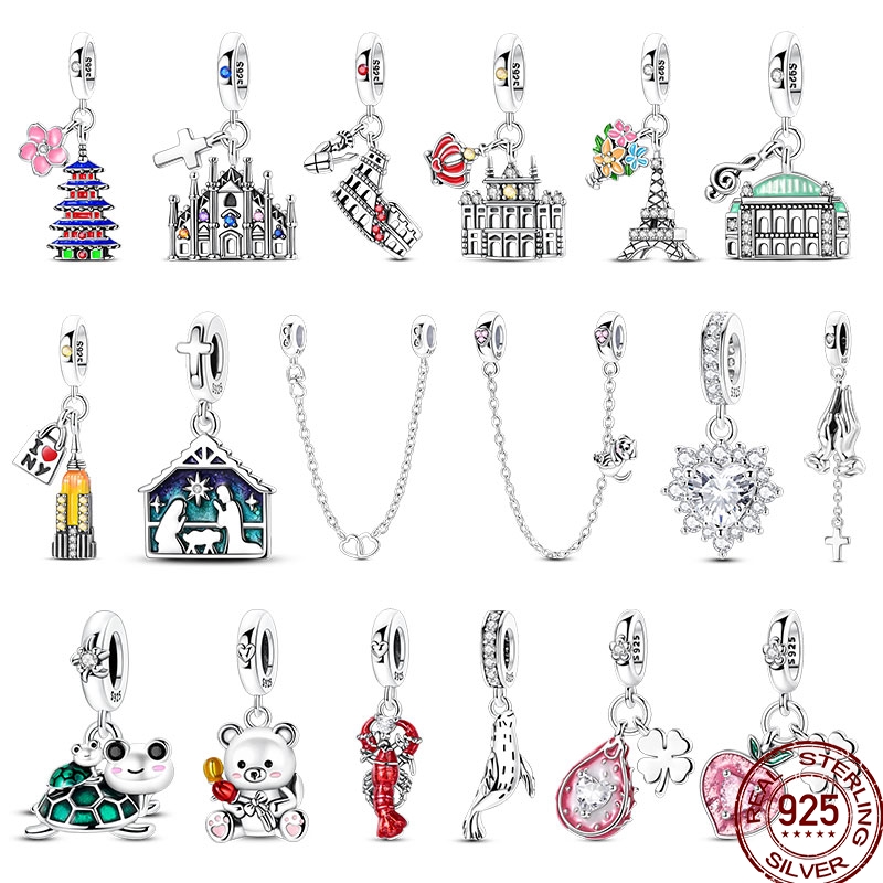 Jewelry Making Paris - ใหม่ 100% 925 เงินสเตอร์ลิง Paris EIFFEL