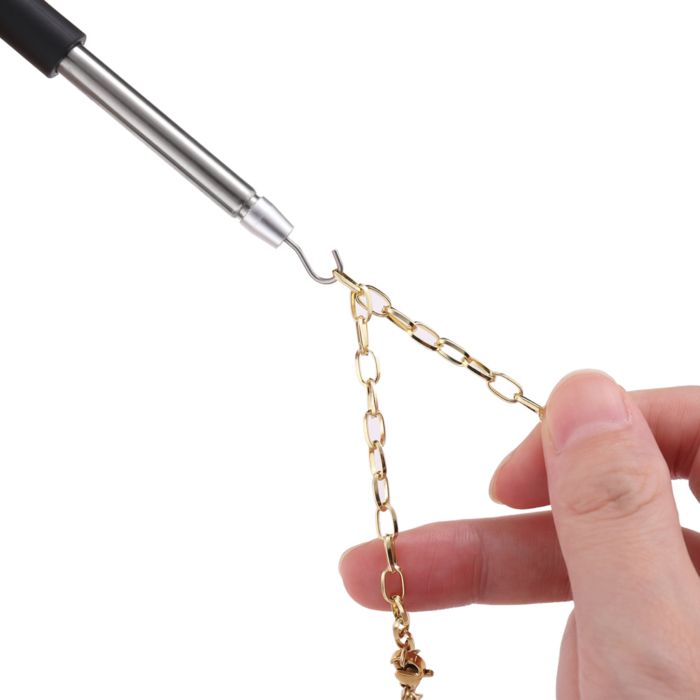 Jewelry Making Equipment - เครื่องมือช่วยสวมสร้อยข้อมือ ตัวช่วยใส่เครื่องประดับ อุปกรณ์ช่วยร้อยและถอดสายรัด ตัวช่วยถอดเร็ว อุปกรณ์เกี่ยวสายรัด คีม