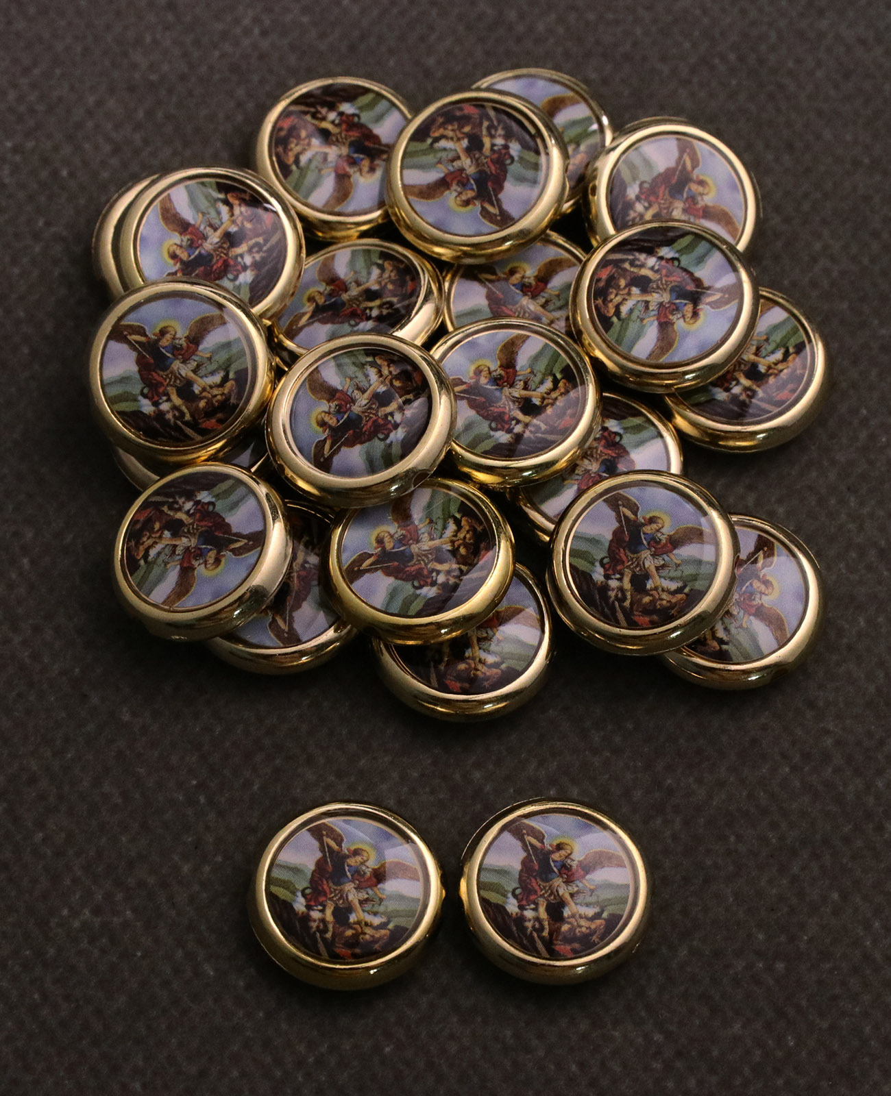 20 ชิ้นรอบ Archangel Saint Mic - Jewelry Making Michaels บทวิจารณ์และราคา