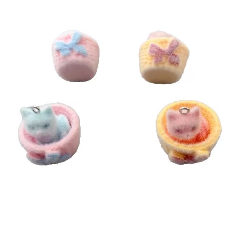 จี้แมวเรซิน 3D แบบนุ่ม 4 ชิ้น  - Jewelry Making For Birthday Party บทวิจารณ์และราคา