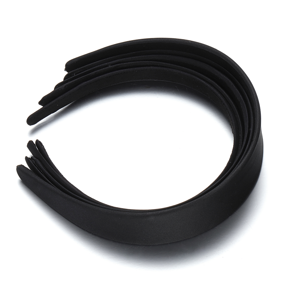 ที่คาดผมพลาสติกหุ้มผ้าสีดำ 1 ช - Jewelry Making Knots บทวิจารณ์และราคา