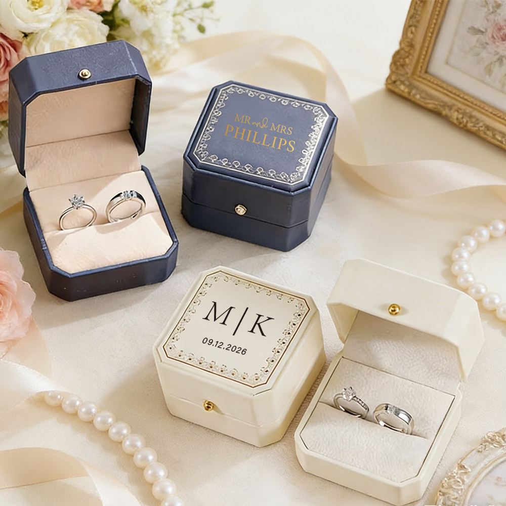 กล่องใส่แหวนหนังเทียมแบบสั่งทำ - Jewelry Making Box บทวิจารณ์และราคา