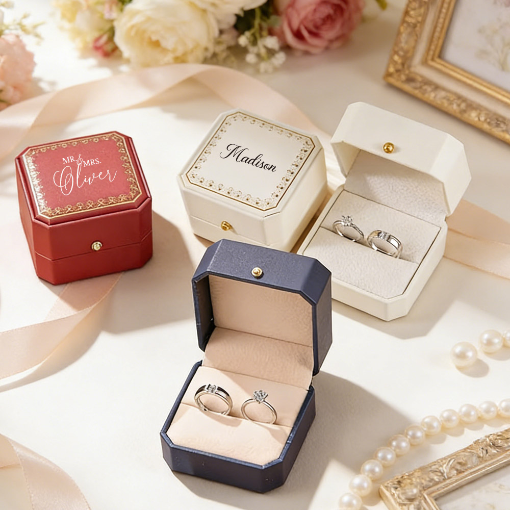 กล่องใส่แหวนหนังเทียมแบบสั่งทำ - Jewelry Making Box บทวิจารณ์และราคา