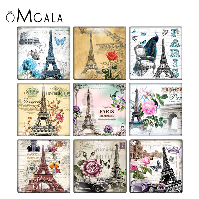 Vintage paris eiffel tower รูป - Jewelry Making Paris บทวิจารณ์และราคา