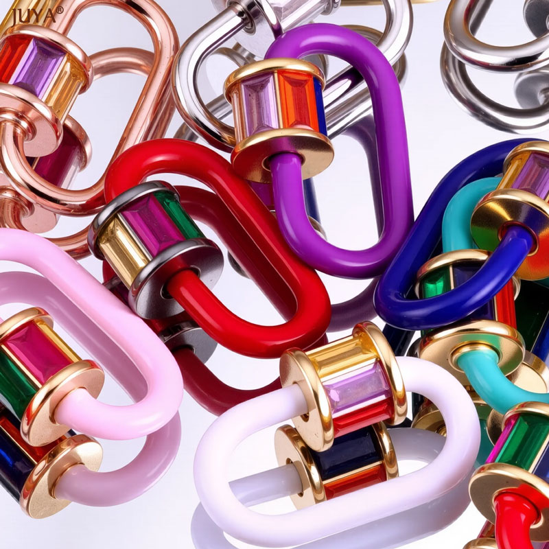 ตัวล็อคแบบเกลียวเคลือบคริสตัลส - Jewelry Making Hardware บทวิจารณ์และราคา