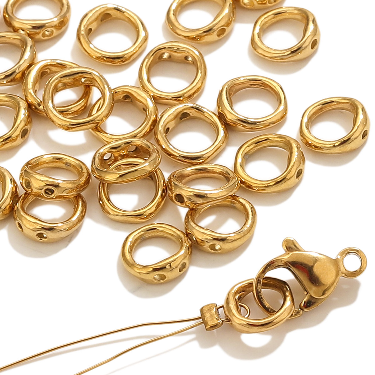 ตัวเชื่อมปลายสายสแตนเลส 20 ชิ้ - Jewelry Making Hardware บทวิจารณ์และราคา