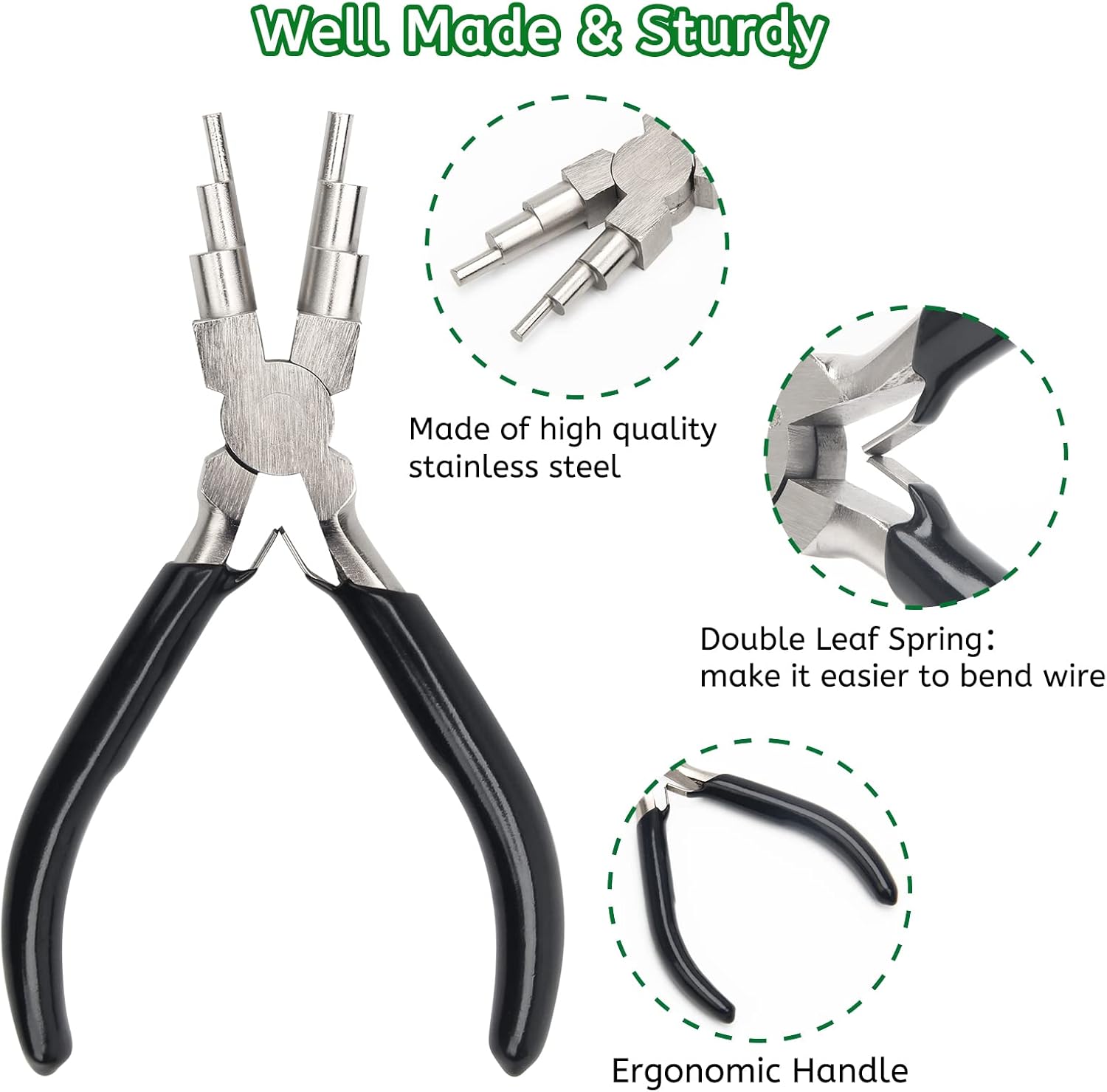 คีมทำห่วงลวด 6 ขั้นตอน ด้ามจับ - Jewelry Plier Set บทวิจารณ์และราคา