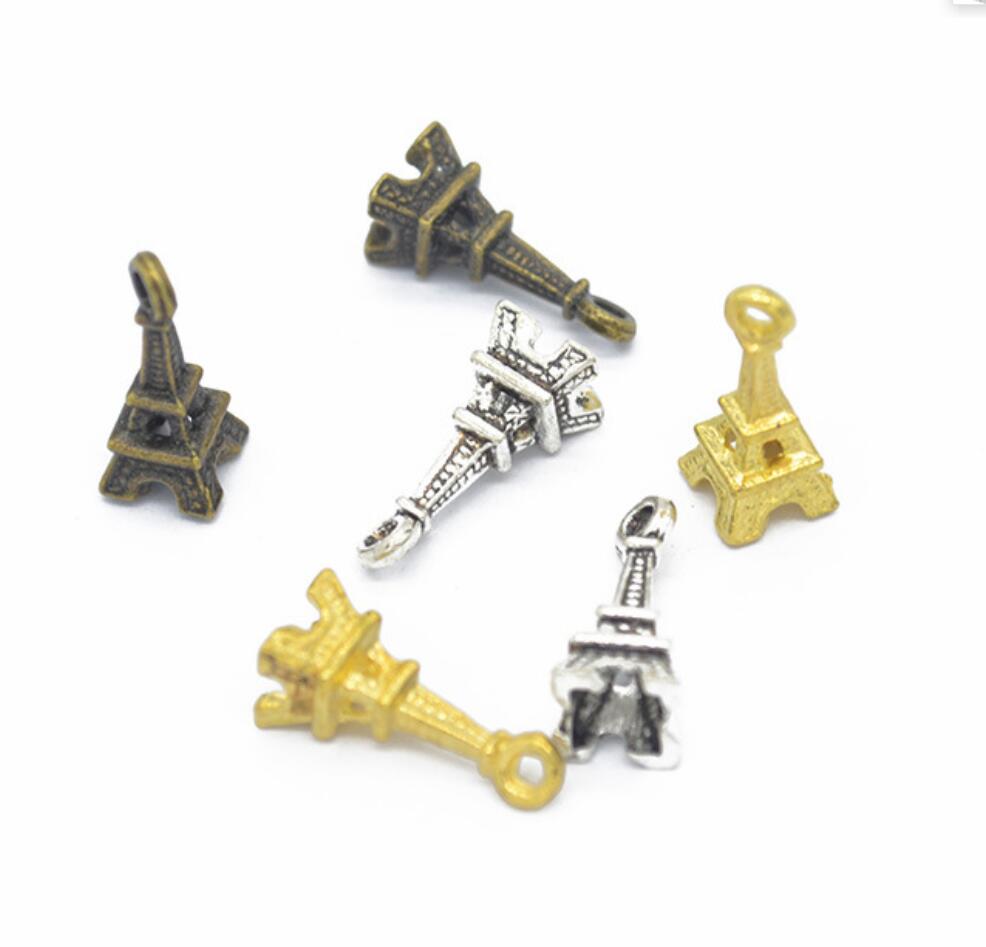120 ชิ้น ชาร์มห้อยรูปหอไอเฟล ป - Jewelry Making Paris บทวิจารณ์และราคา