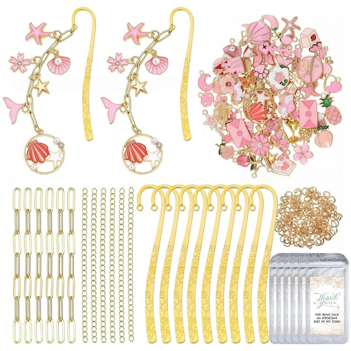 11·11COUPON ชุดทำบุ๊คมาร์ค DIY - Jump Ring Assorted บทวิจารณ์และราคา