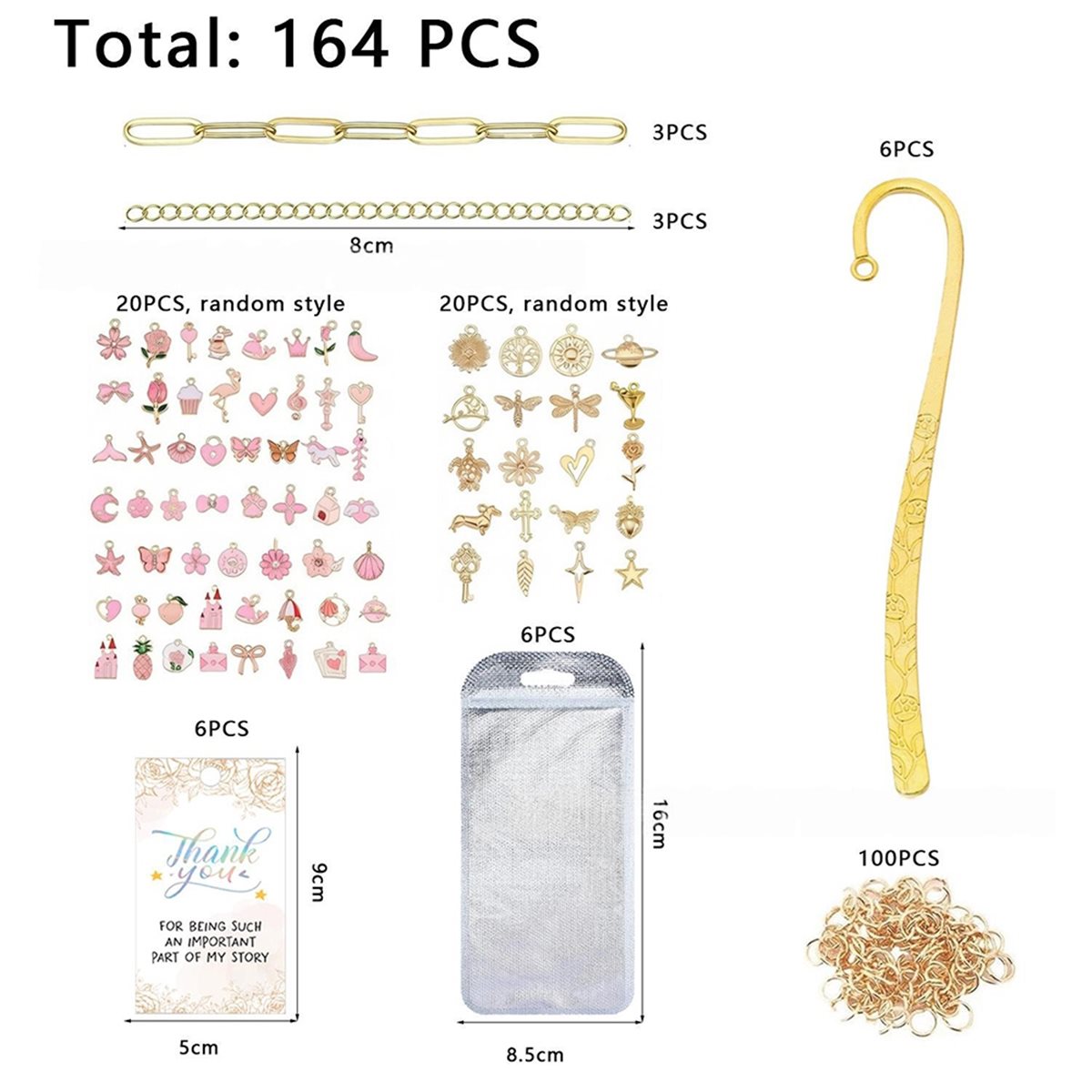 11·11COUPON ชุดทำบุ๊คมาร์ค DIY - Jump Ring Assorted บทวิจารณ์และราคา
