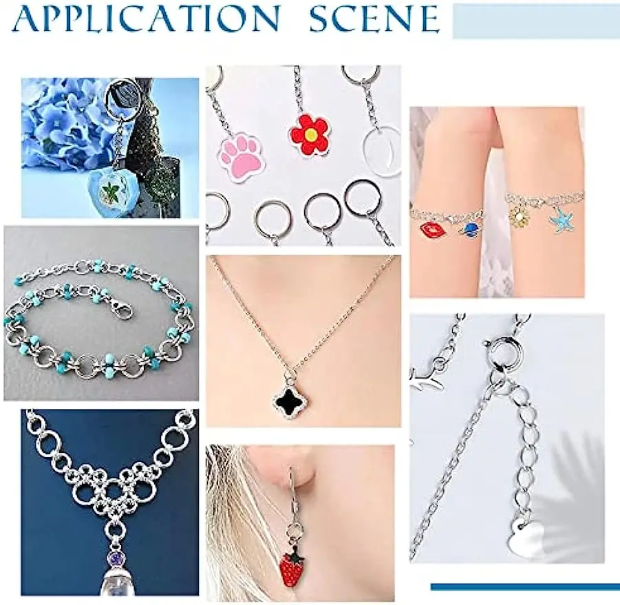 แหวนกระโดดสแตนเลส304 1000ชิ้นแ - Jump Ring Assorted บทวิจารณ์และราคา