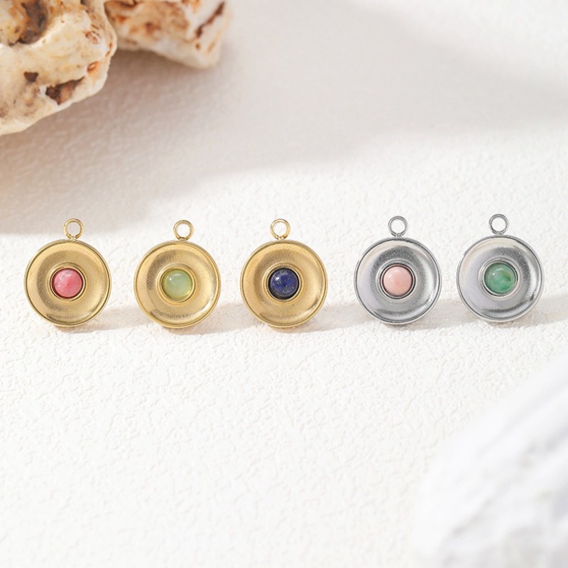จี้หินขนาดเล็ก 6 ชิ้น แบบดิสก์ - Jewelry Making Michaels บทวิจารณ์และราคา