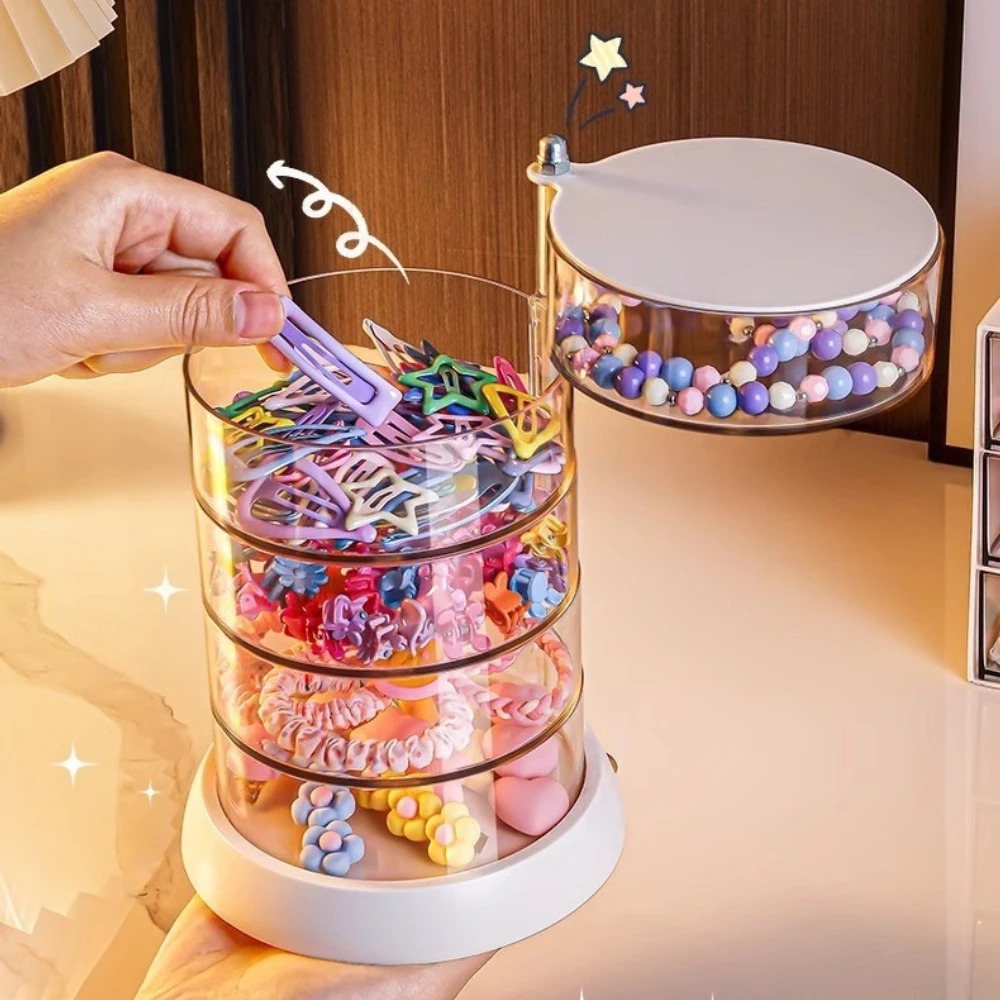 กล่องเก็บอุปกรณ์เสริมผมแบบหมุน - Jewelry Making Box บทวิจารณ์และราคา