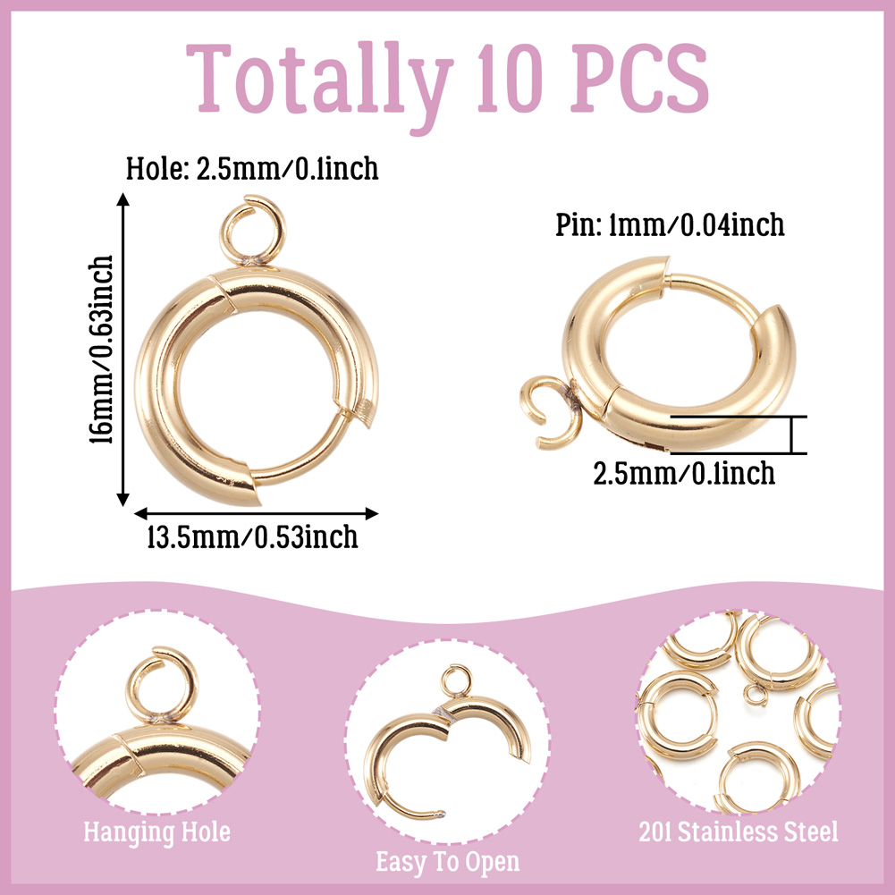 ตะขอเกี่ยวต่างหูสแตนเลส 201 จำ - Jewelry Making Knots บทวิจารณ์และราคา