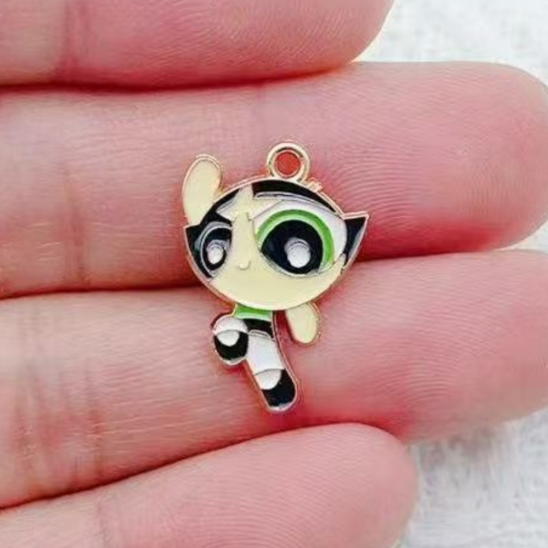 จี้รูปการ์ตูนสาวน้อยเคลือบน้ำม - Jewelry Making For Birthday Party บทวิจารณ์และราคา