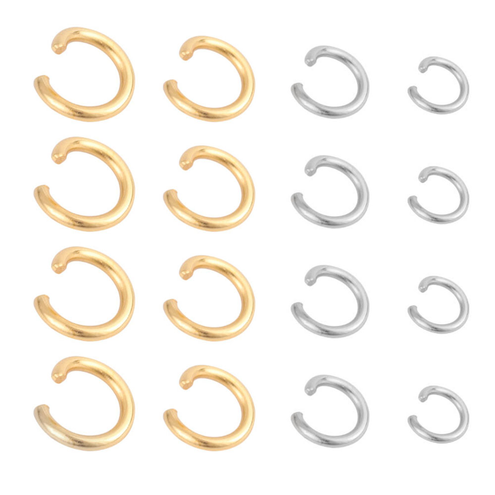 100-200 ชิ้น/ล็อตสแตนเลสแยกแหว - Jump Ring Assorted บทวิจารณ์และราคา