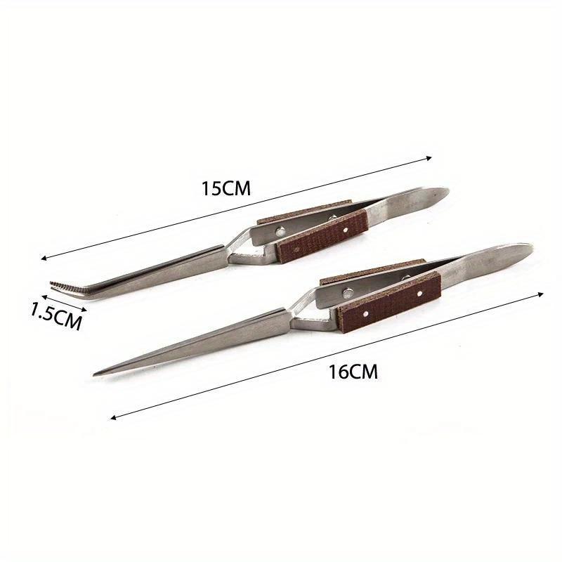 ชุด 2 ชิ้น คีมหนีบสแตนเลสแบบล็ - Jewelry Making Tool Kit บทวิจารณ์และราคา