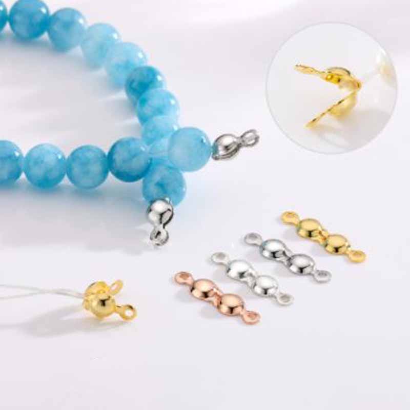 ตัวล็อคปลายลูกปัดเงินแท้ 925 จ - Jewelry Making Hardware บทวิจารณ์และราคา