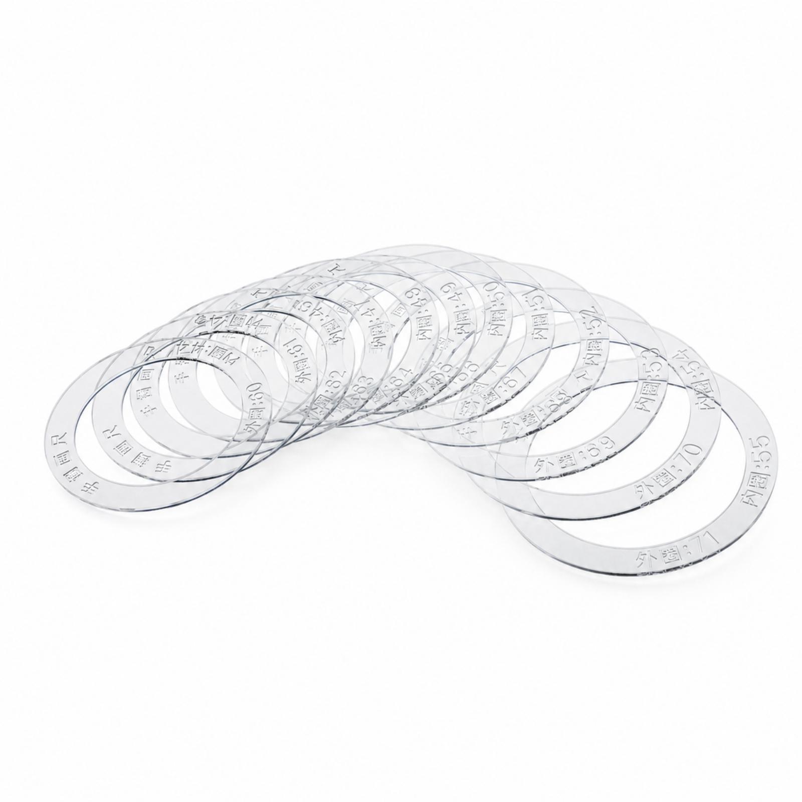 ไม้บรรทัดโปร่งใสสำหรับวาดลายบน - Jewelry Making Drawing บทวิจารณ์และราคา