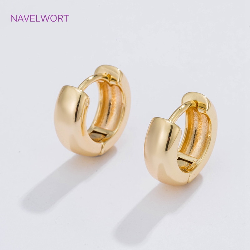 6 ขนาดต่างหูห่วงวงกลมชุบทองของ - Jewelry Making Knots บทวิจารณ์และราคา