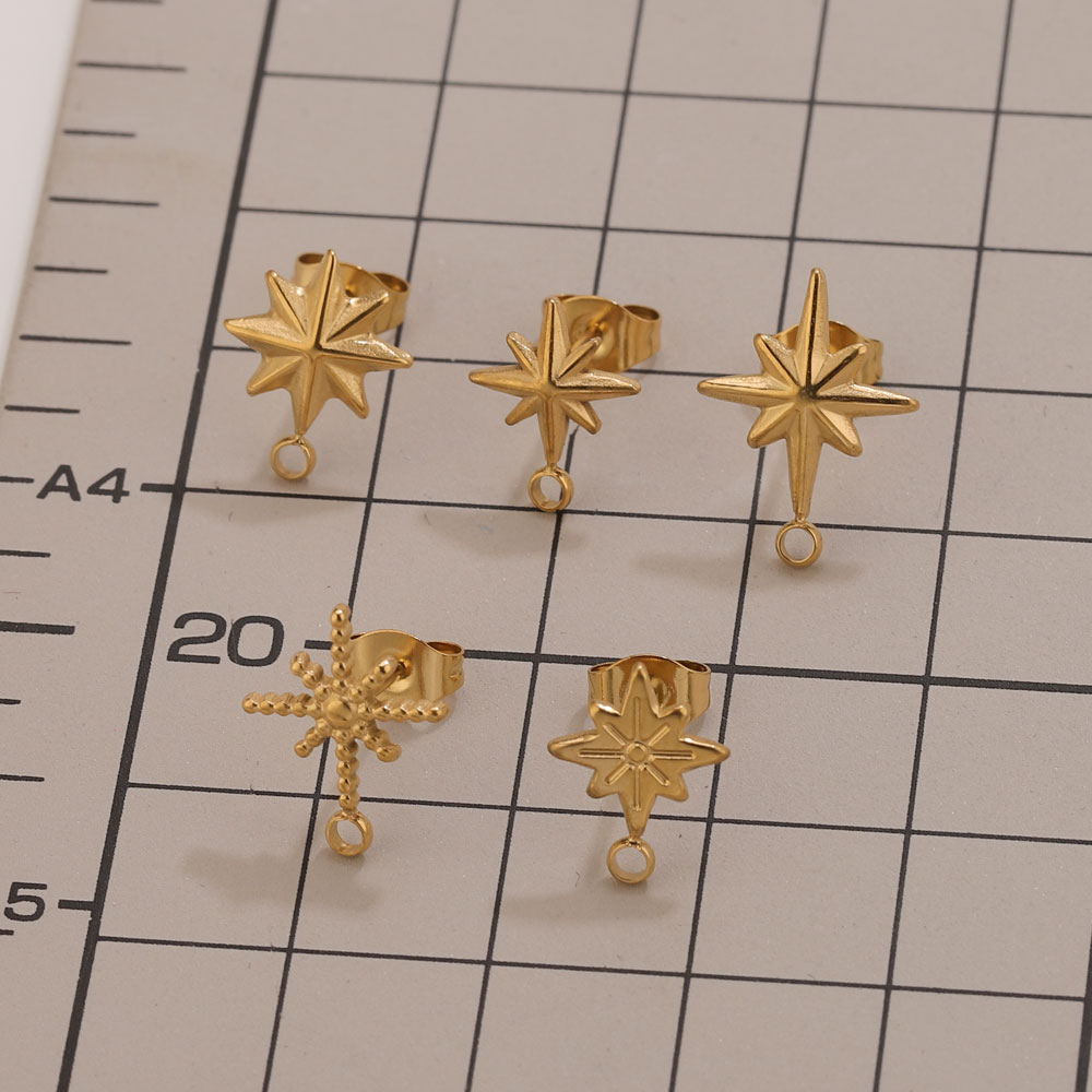 ต่างหูสแตนเลสรูปดาว 6 ชิ้น สำห - Jewelry Making Tool Kit บทวิจารณ์และราคา