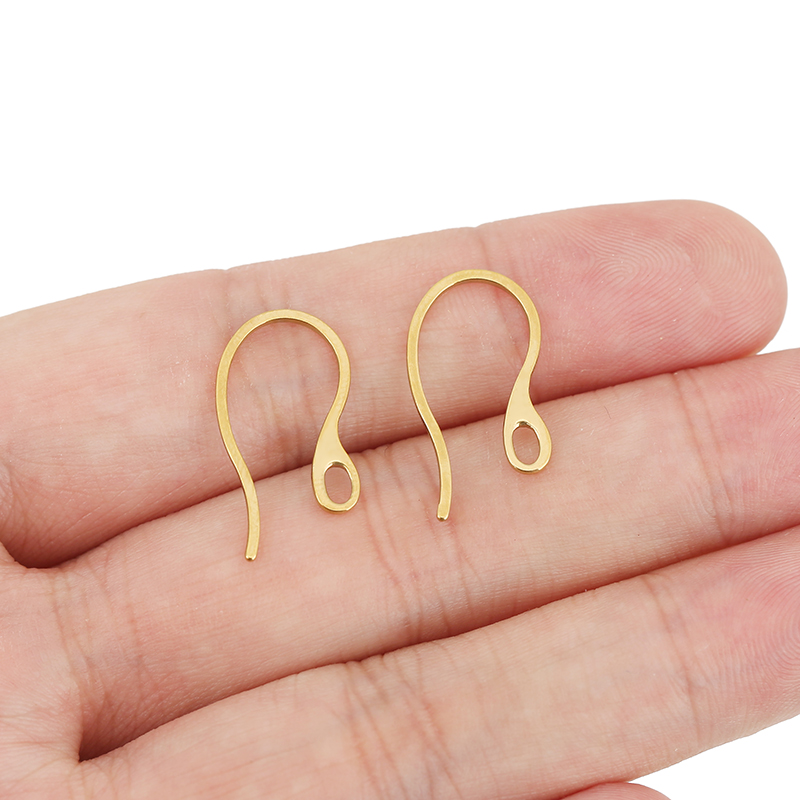 ตะขอเกี่ยวต่างหูสแตนเลสแบบไม่ก - Jewelry Making Hardware บทวิจารณ์และราคา