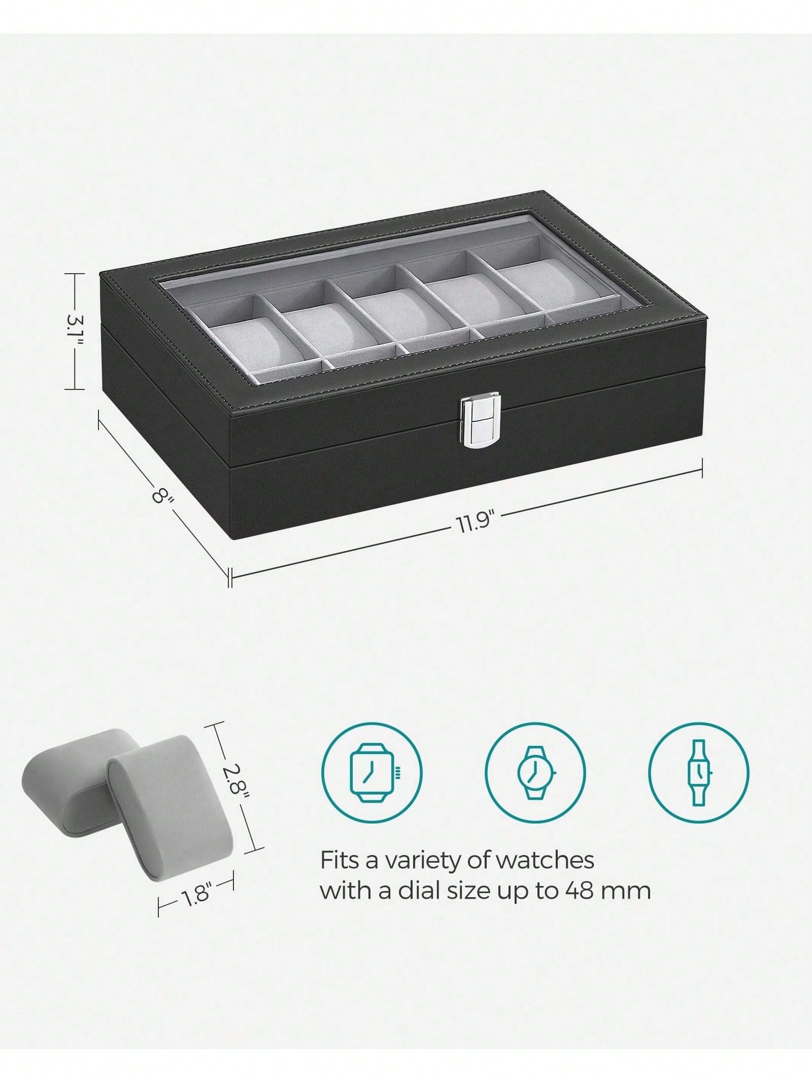 กล่องเก็บนาฬิกาแบบล็อคได้ 12 ช - Jewelry Making Box บทวิจารณ์และราคา