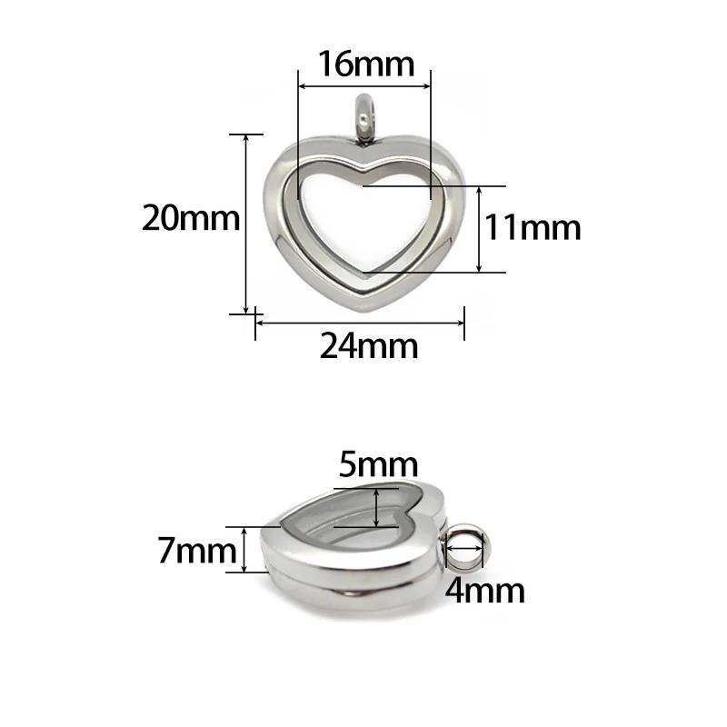 จี้ล็อกเก็ตรูปหัวใจขนาด 24 มม. - Jewelry Making For Birthday Party บทวิจารณ์และราคา