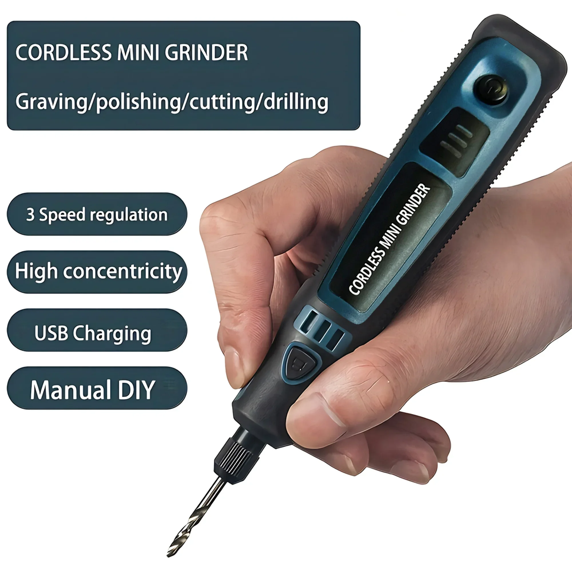เครื่องเจียรไฟฟ้าไร้สายแบบ USB - Jewelry Making Tool Kit บทวิจารณ์และราคา