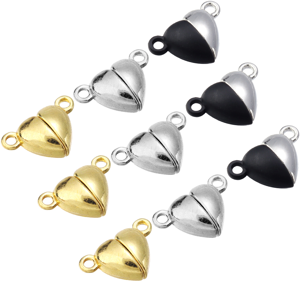 ตัวล็อคแม่เหล็กรูปหัวใจโลหะผสม - Jewelry Making Hardware บทวิจารณ์และราคา