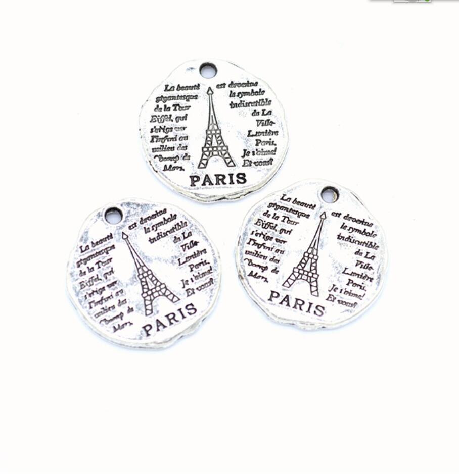 5 ชิ้น ชาร์มส์ ปารีส หอไอเฟล ท - Jewelry Making Paris บทวิจารณ์และราคา