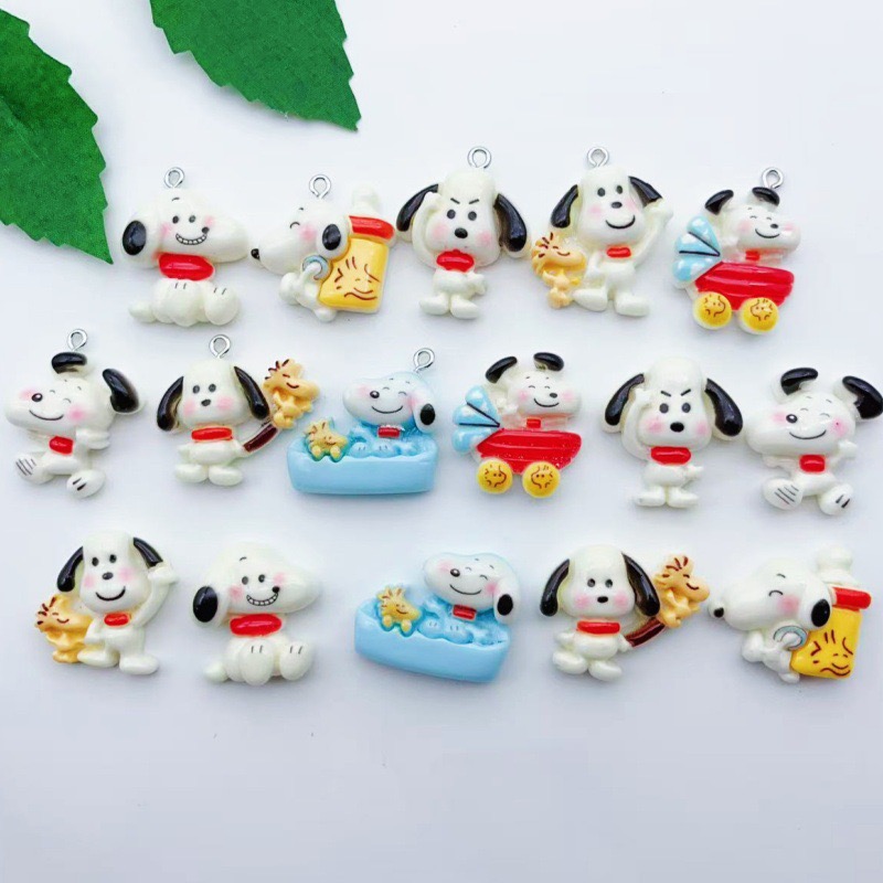 จี้รูปสุนัขการ์ตูนเรซิ่น 12 ชิ - Jewelry Making For Birthday Party บทวิจารณ์และราคา