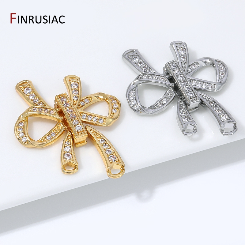 ตัวล็อกแบบริบบิ้นกลวงชุบทอง 18 - Jewelry Making Articles บทวิจารณ์และราคา