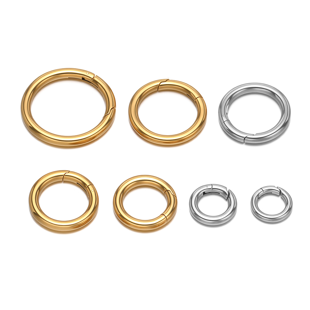 ตัวล็อคสปริงทรงกลม 2 ชิ้น/ล็อต - Jewelry Making Hardware บทวิจารณ์และราคา