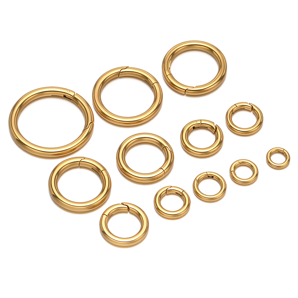 ตัวล็อคสปริงทรงกลม 2 ชิ้น/ล็อต - Jewelry Making Hardware บทวิจารณ์และราคา