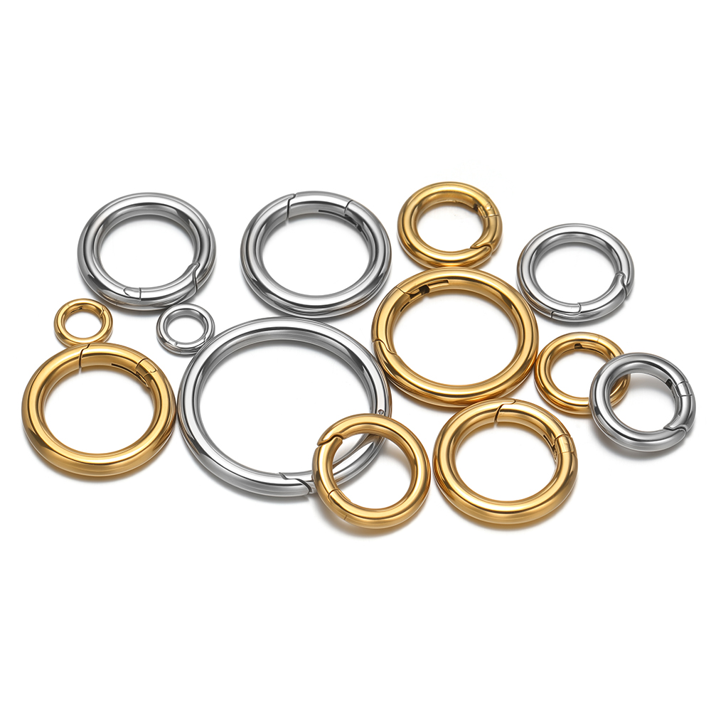 ตัวล็อคสปริงทรงกลม 2 ชิ้น/ล็อต - Jewelry Making Hardware บทวิจารณ์และราคา