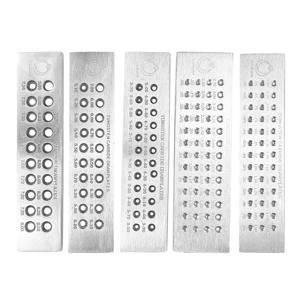 ทังสเตนคาร์ไบด์สายไฟ Drawplate - Jewelry Making Drawing บทวิจารณ์และราคา