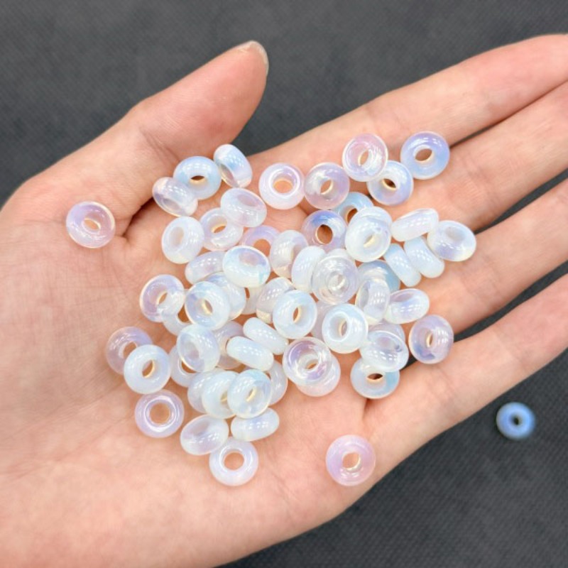ลูกปัดหินแบนทรงลูกคิด ขนาดใหญ่ - Jewelry Making Michaels บทวิจารณ์และราคา