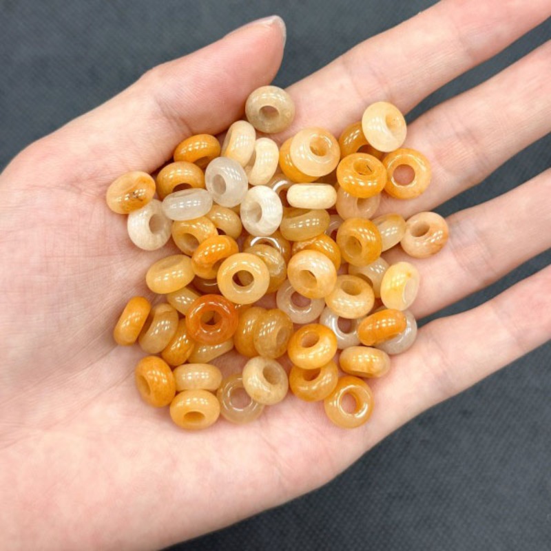 ลูกปัดหินแบนทรงลูกคิด ขนาดใหญ่ - Jewelry Making Michaels บทวิจารณ์และราคา