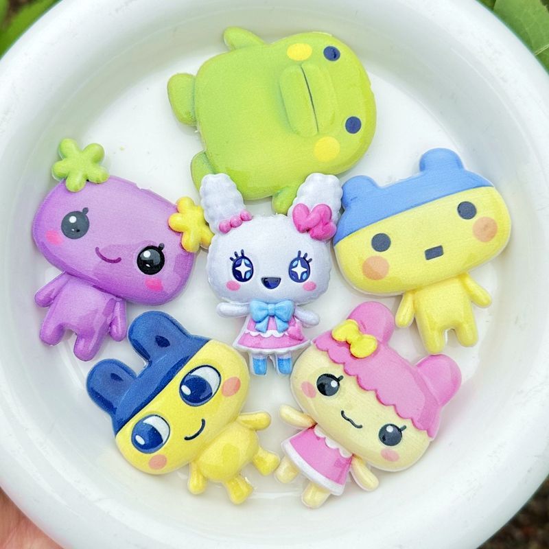 ลูกปัดกลวงพิมพ์ลายการ์ตูนทามาก - Jewelry Making Parts บทวิจารณ์และราคา
