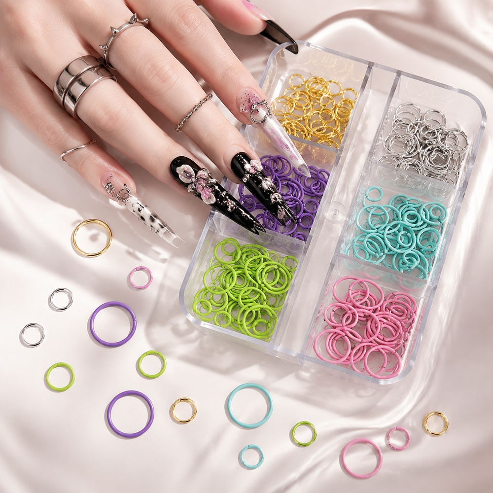 Y2K พังก์ ห่วงกลมสำหรับตกแต่งเ - Jump Ring Assorted บทวิจารณ์และราคา