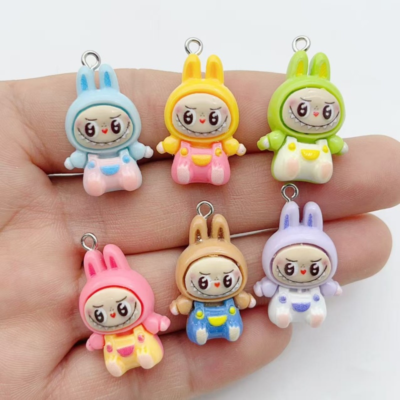 ชาร์มเรซิ่นรูปบ้านกระต่ายสตรอว - Jewelry Making Parts บทวิจารณ์และราคา