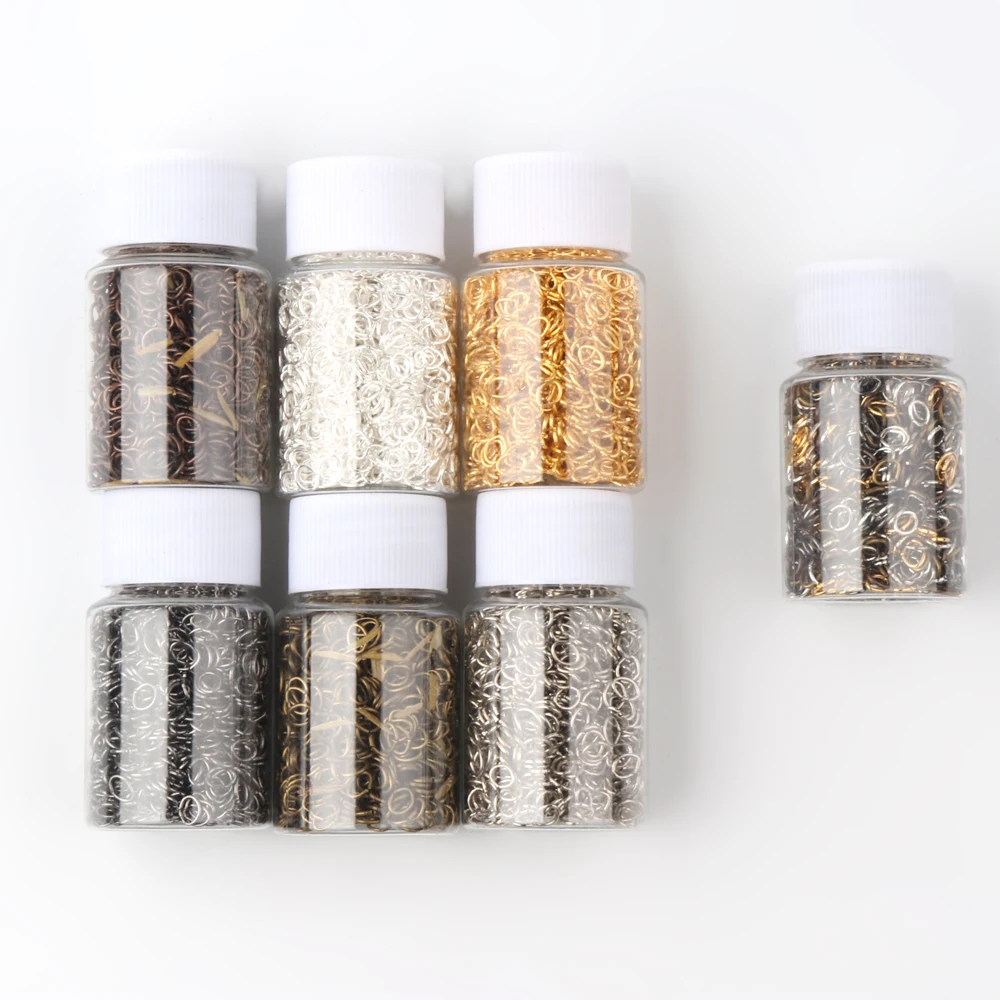 1500 + ชิ้นผสมสีโลหะรูปไข่แหวน - Jump Ring Assorted บทวิจารณ์และราคา