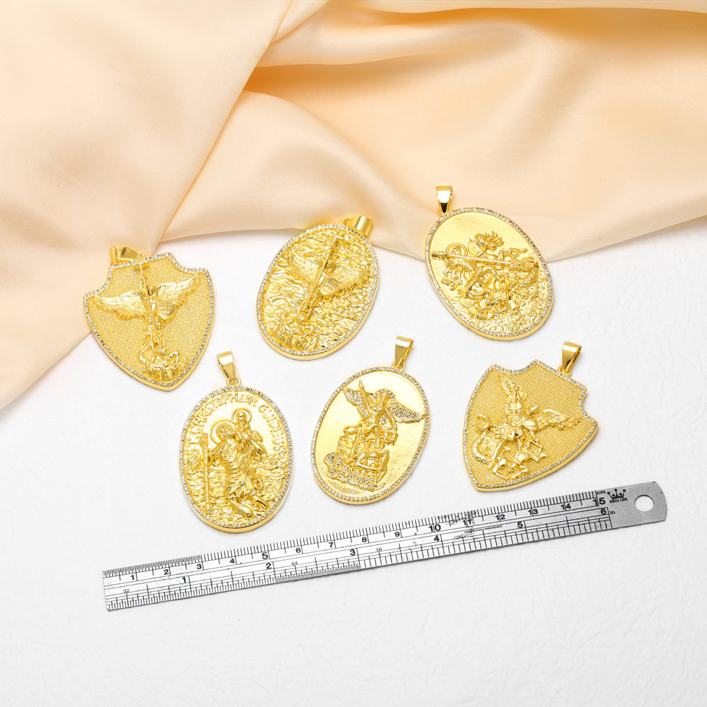 OCESRIO เหรียญนักบุญไมเคิลสำหร - Jewelry Making Michaels บทวิจารณ์และราคา