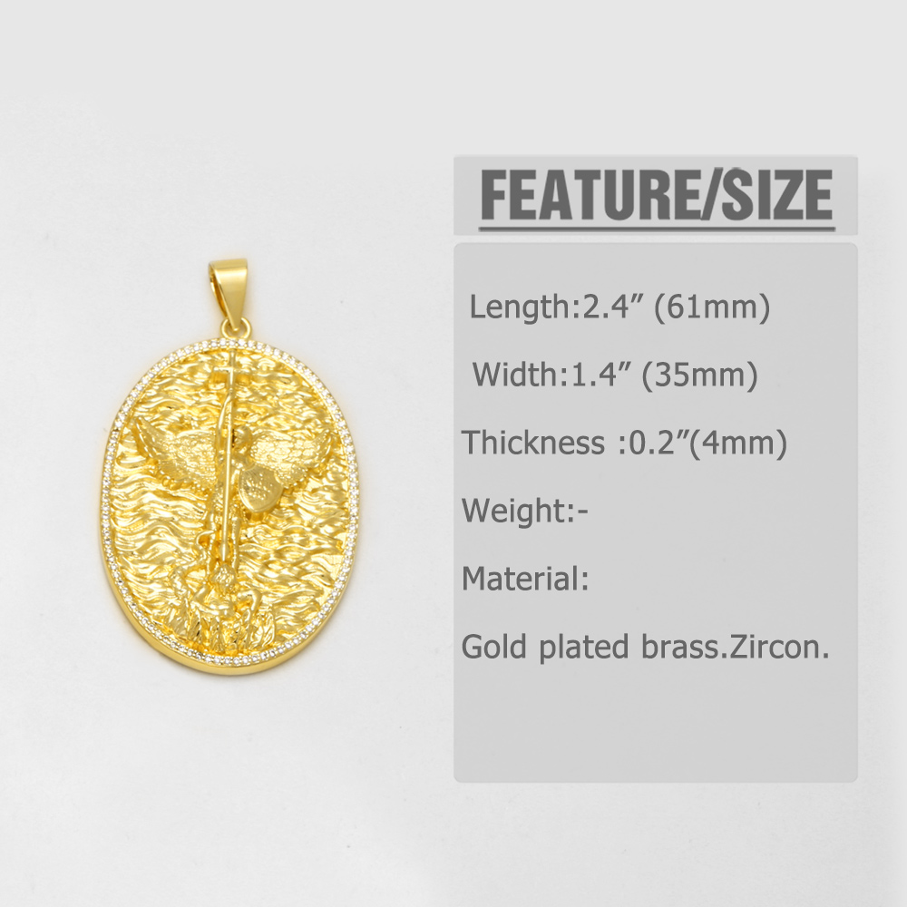 OCESRIO เหรียญนักบุญไมเคิลสำหร - Jewelry Making Michaels บทวิจารณ์และราคา