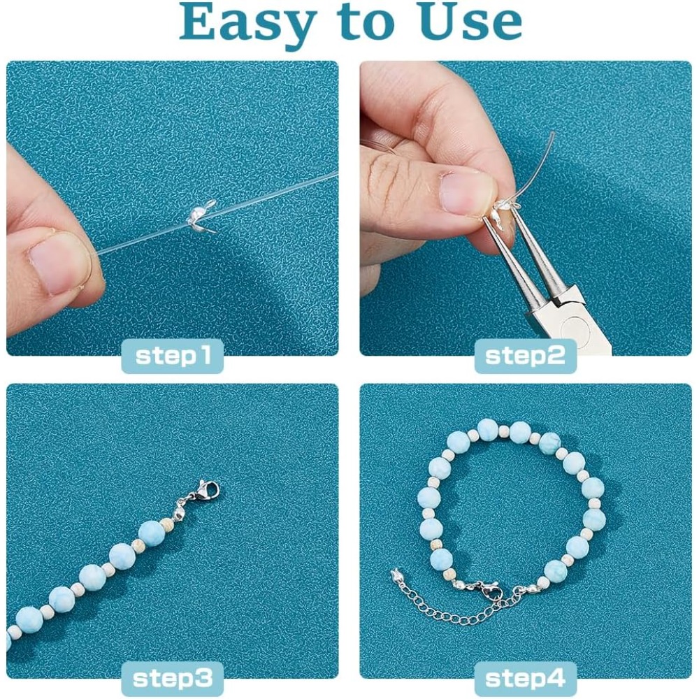 300pcs 3.5 มม.304 สแตนเลสสตีล  - Jewelry Making Knots บทวิจารณ์และราคา
